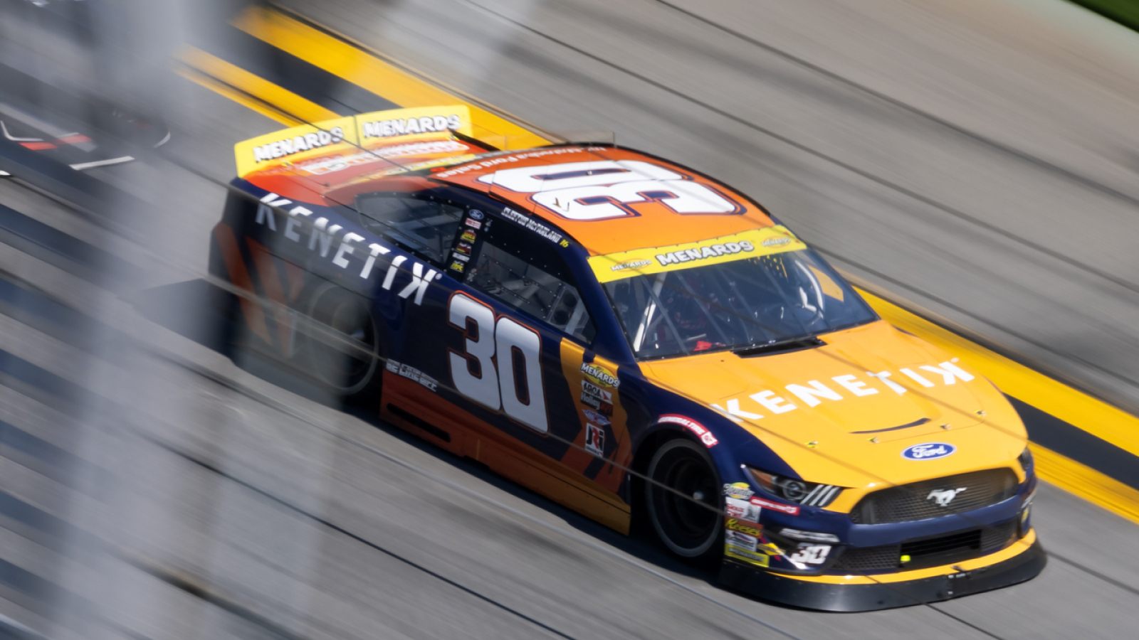 Cleetus McFarland suffers engine failure in ARCA race at Kansas