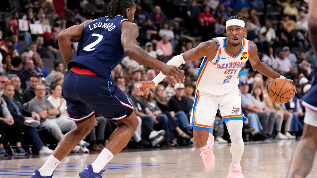 Thunder clinch NBA's best regular-season record in victory over Clippers