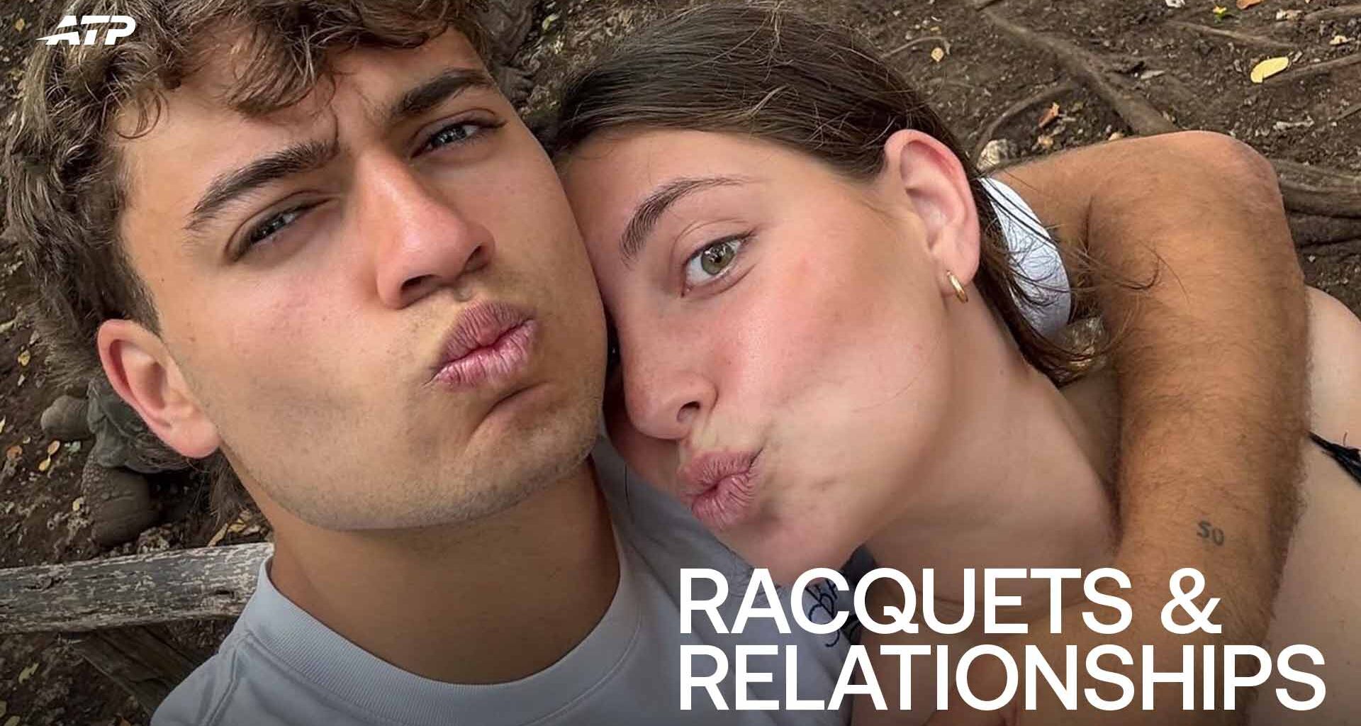 Flavio Cobolli and Matilde Galli have been partners since Cobolli was 18.