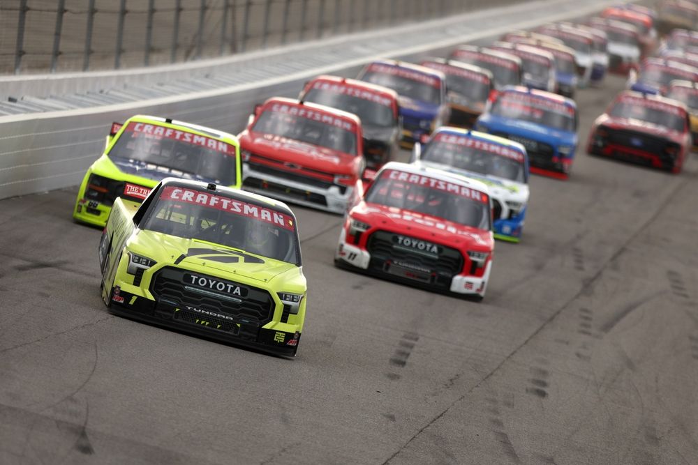 Corey Heim leads the field, No. 1 Tricon Garage Toyota