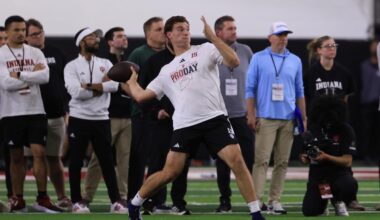 Fernando Mendoza wows during Pro Day weeks before NFL draft