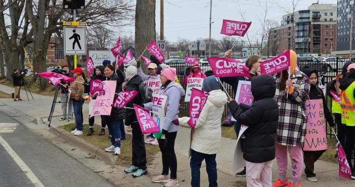 ‘They are not having it’: 2,200 long-term care workers go on strike in Nova Scotia - Halifax