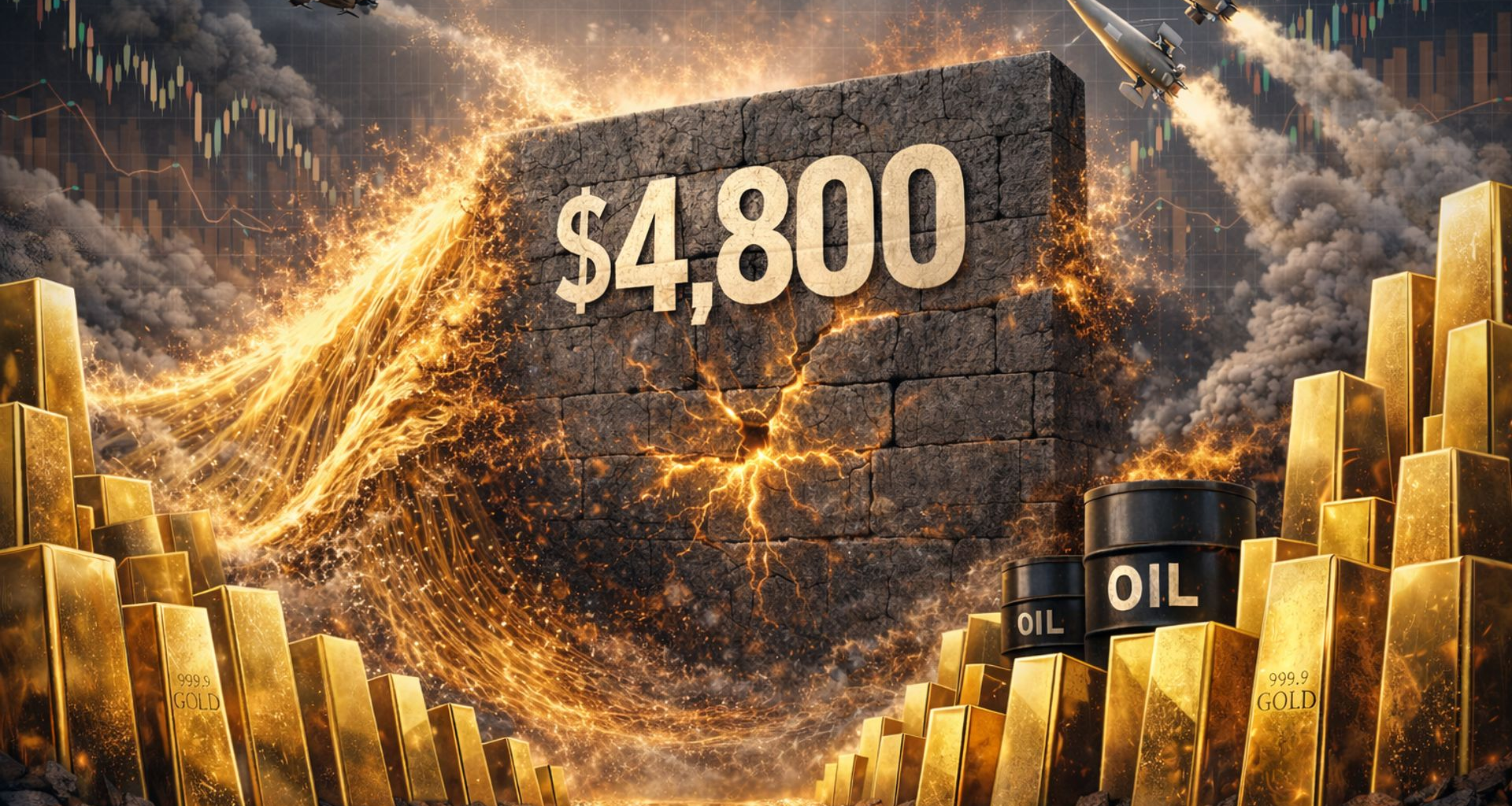 Gold holds weekly gains, but rising oil and rate fears cap upside - KITCO