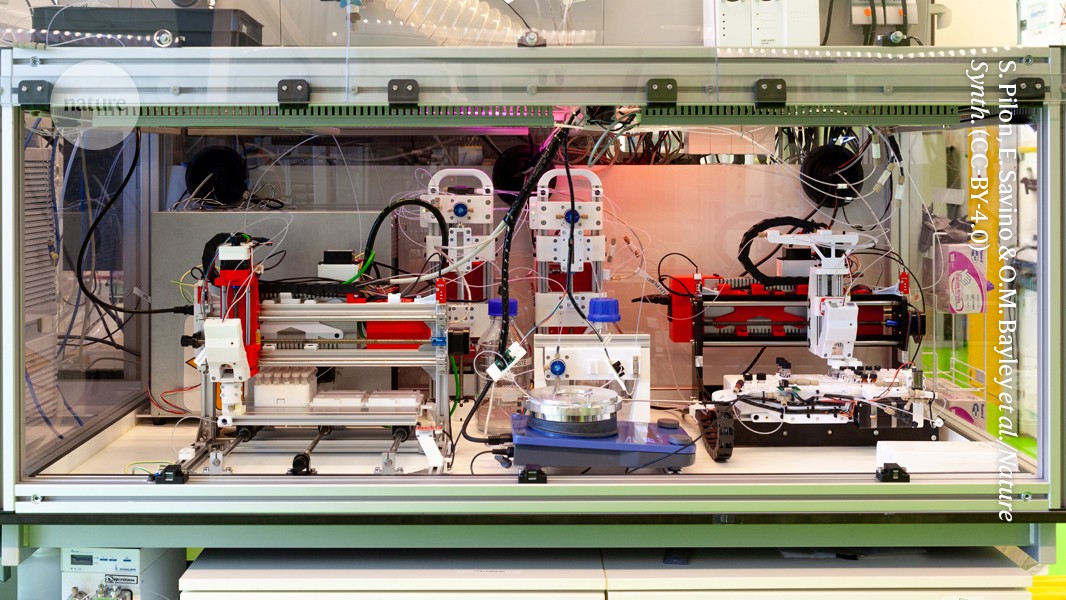 A chemistry lab that runs itself to find the perfect reaction