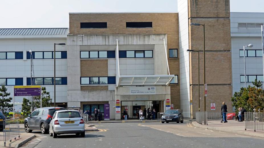 Safety measures after hot water discolouration at maternity unit