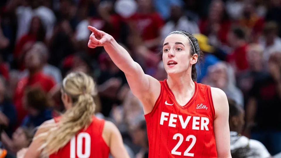 Indiana Fever guard Caitlin Clark (22).Trevor Ruszkowski-Imagn Images