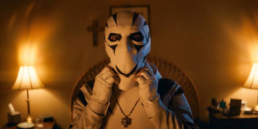 White Tiger putting on his suit in Daredevil: Born Again Season 1 Ep 3