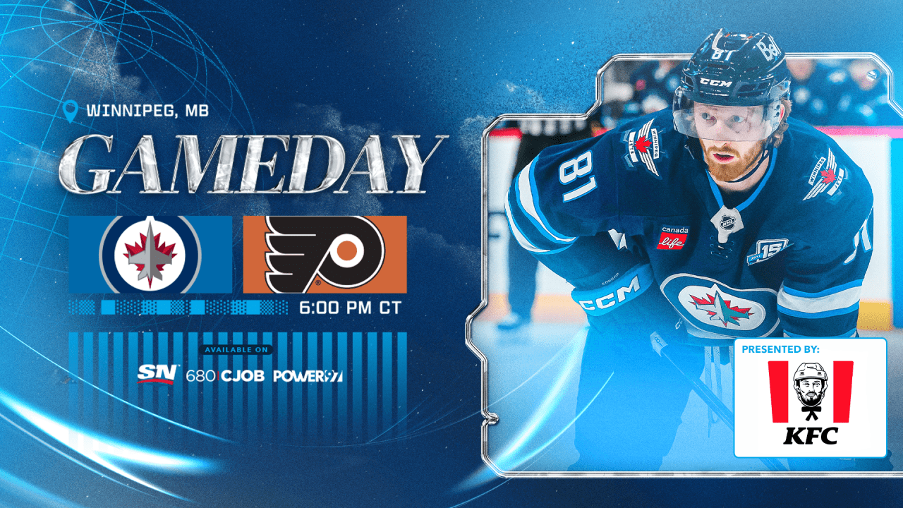 GAMEDAY: Flyers at Jets | Winnipeg Jets