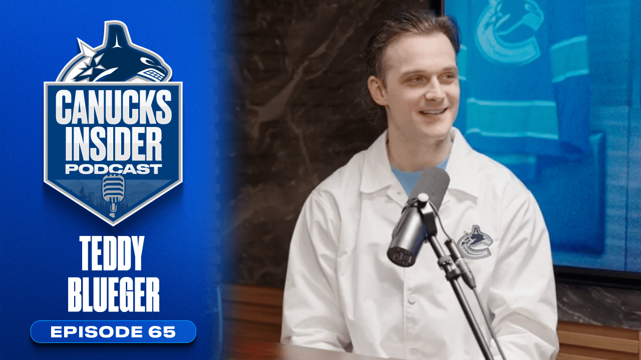 Teddy Blueger Joins Canucks Insider Podcast to Discuss Building Culture