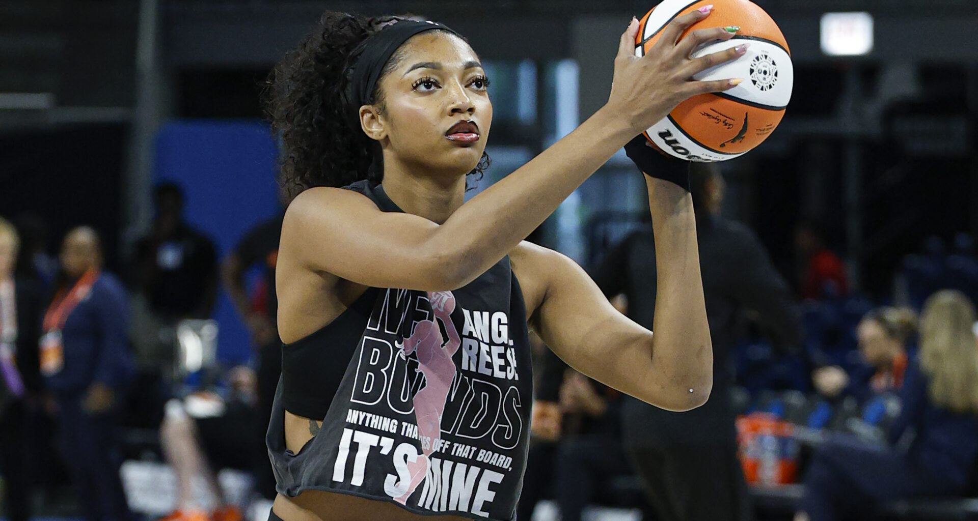 Former Chicago Sky forward Angel Reese