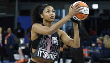 Former Chicago Sky forward Angel Reese