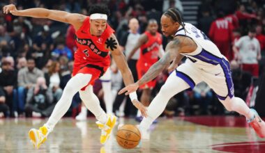 Former Raptors Achiuwa, DeRozan help Kings drop Toronto to seventh in East