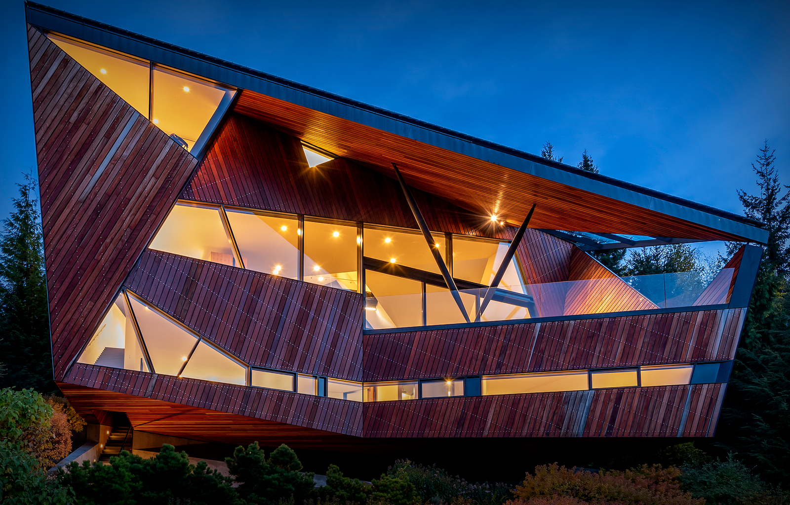 This $7.3M Whistler Ski Retreat Is All Angles