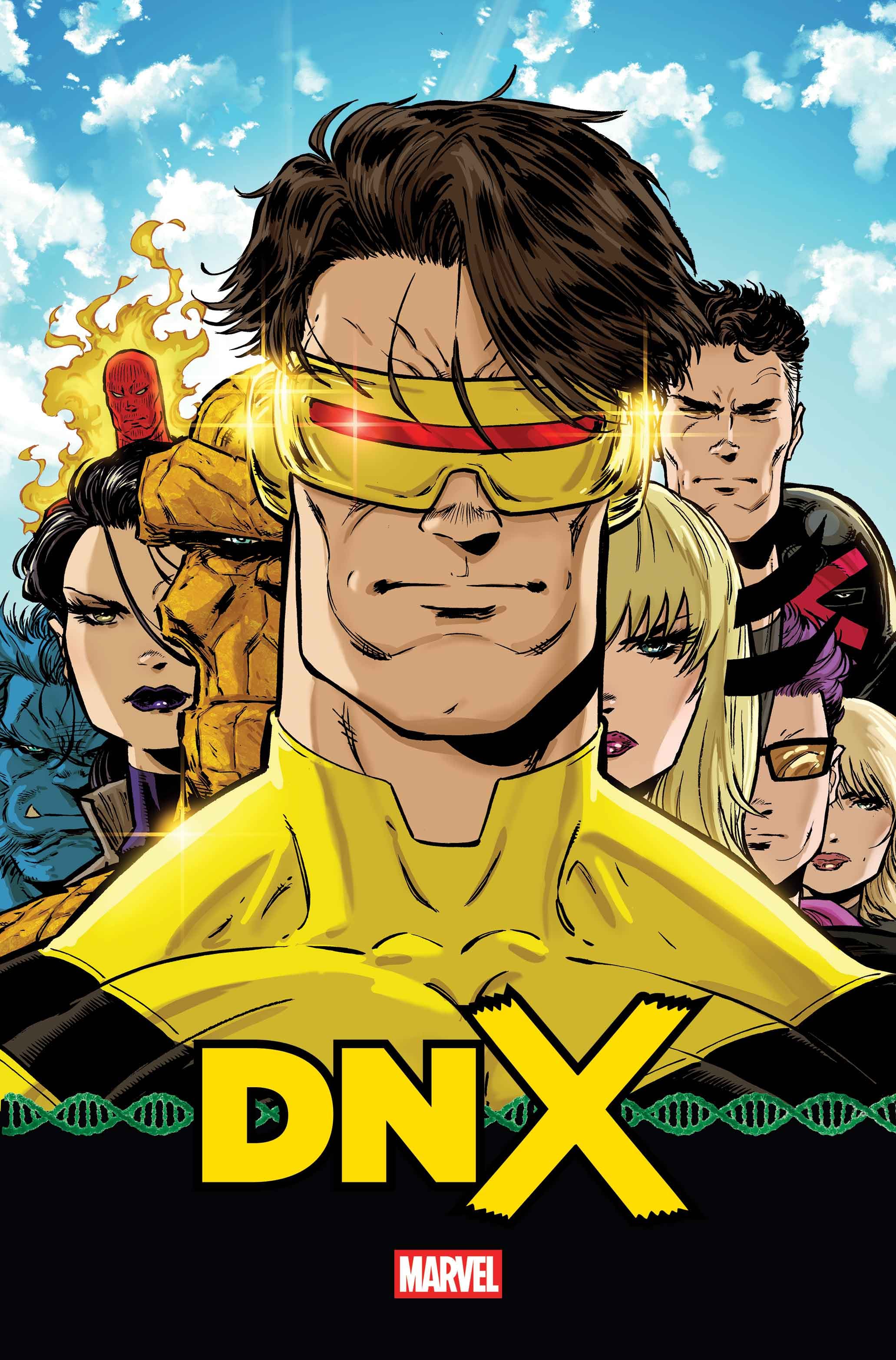 DNX #1 "Before" and "Hidden" Covers by Kaare Andrews