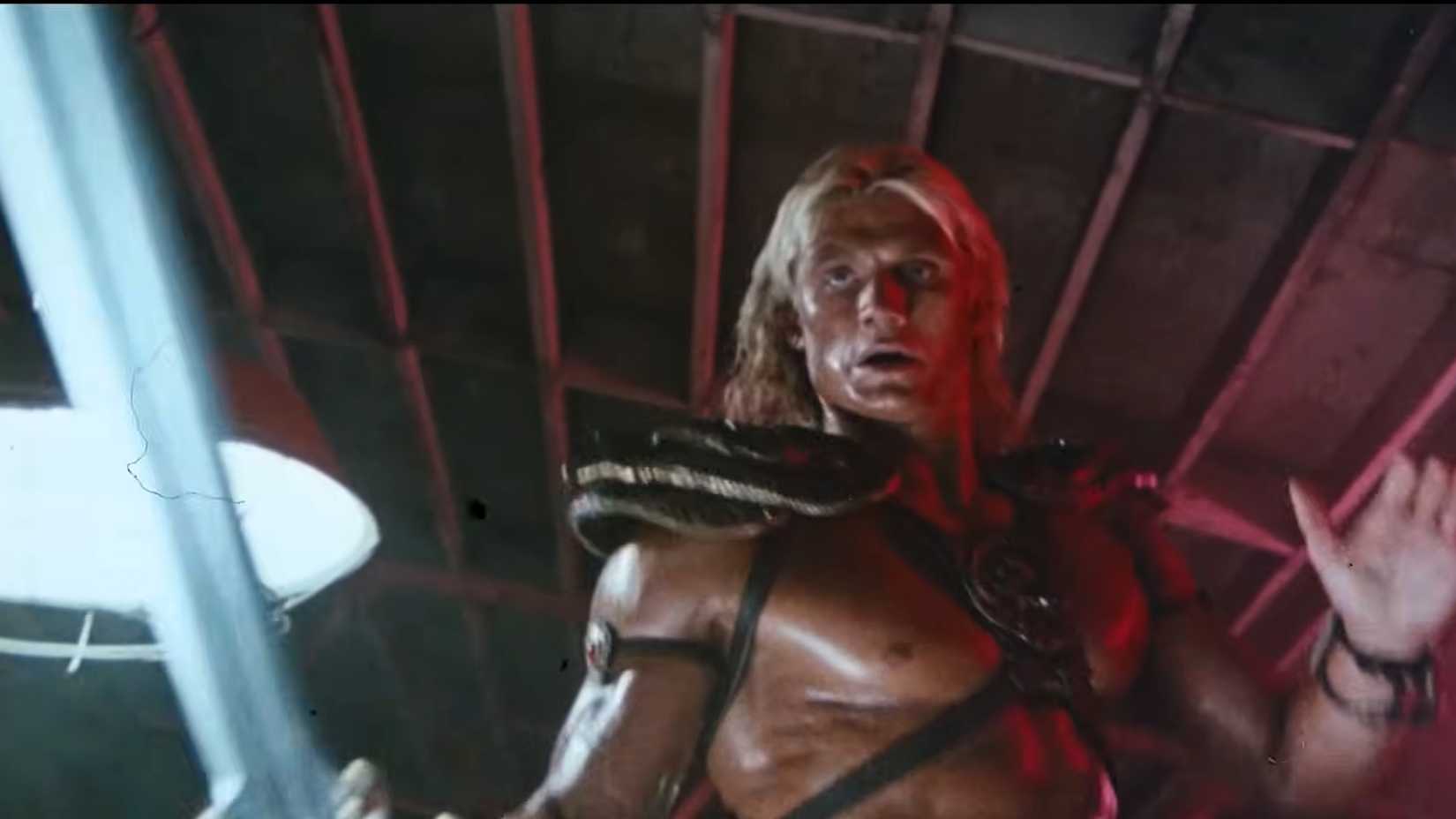 Dolph Lundgren as he man in Masters of the Universe 1987