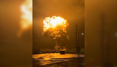 Overnight explosion rocked Toronto and it was reportedly Drake's fault