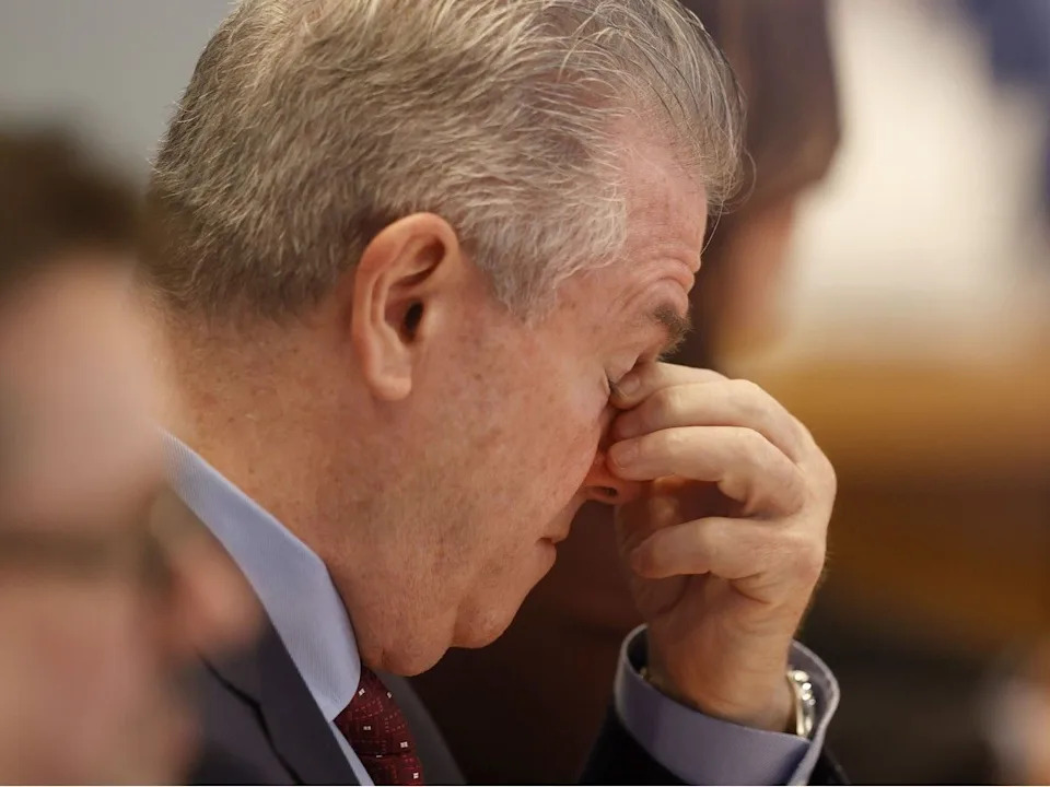  The new head of OC Transpo Rick Leary during a transit meeting.