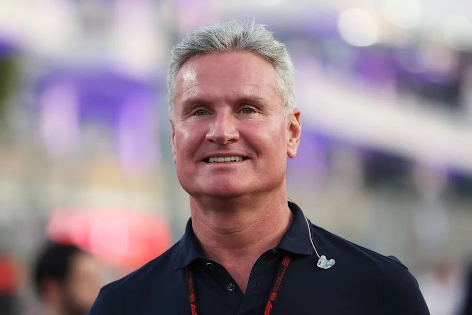 David Coulthard on the grid during the Sprint