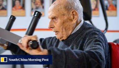 You’re never too old to work out, says 100-year-old, who hits the gym twice a week