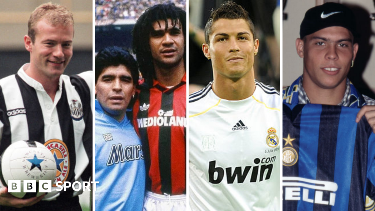 Graphic of Ronaldo, Zidane, Shearer and Gullit