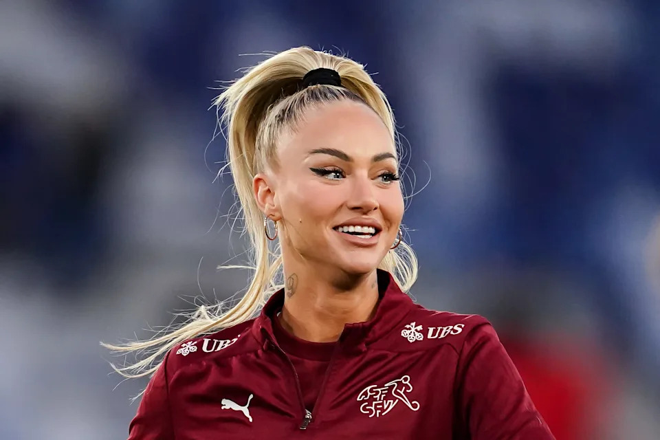 Alisha Lehmann of Switzerland.