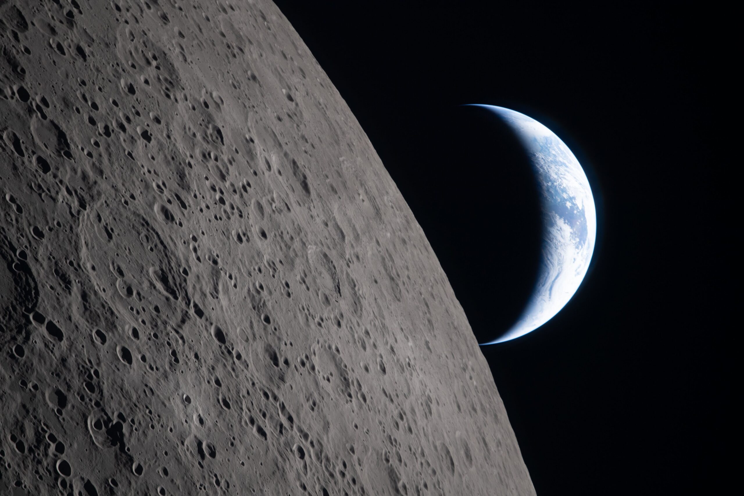 Artemis ii Lunar photos by NASA.