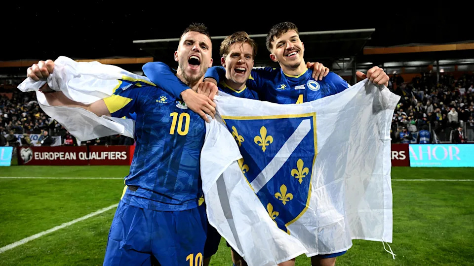 A night of celebration for Bosnia
