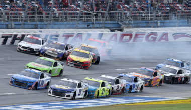 Talladega Superspeedway attracts about 100,000 fans ahead of Jack Links 500 race