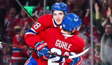 Hutson OT goal lifts Canadiens past Lightning in Game 3 of Eastern 1st Round