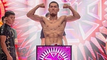 Kyrgyz MMA fighter Kutman Usuphojaev wins Uzbek opponent in Tashkent