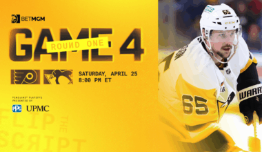 Game Preview: Game 4 at Philadelphia Flyers