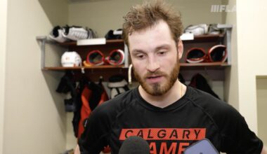 Postgame Farabee - 04.04.26 | Calgary Flames