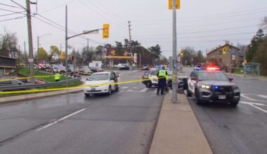 Man struck by vehicle in Etobicoke, critically injured