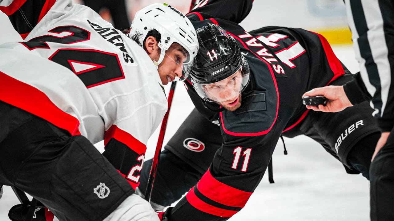 3 Things to Watch: Senators at Hurricanes, Game 1 of Eastern Conference 1st Round
