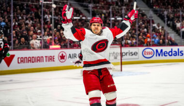 NHL EDGE stats behind Stankoven’s breakout postseason for Hurricanes