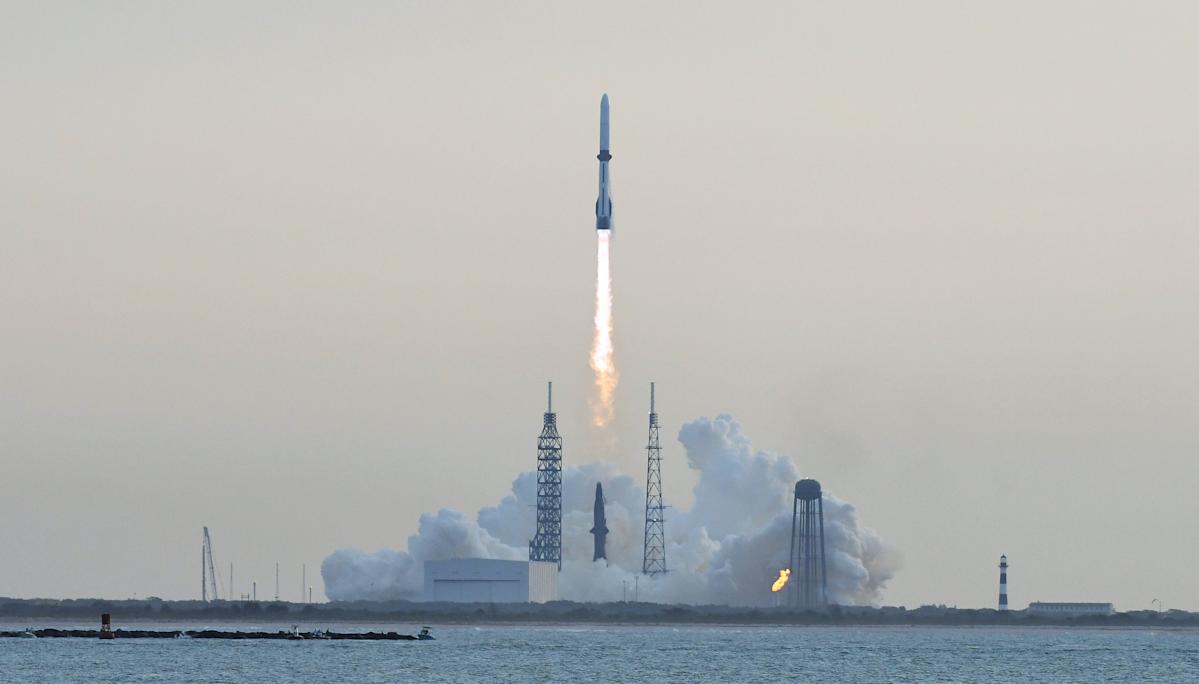 Blue Origin landed its recycled New Glenn booster but failed to put payload in orbit