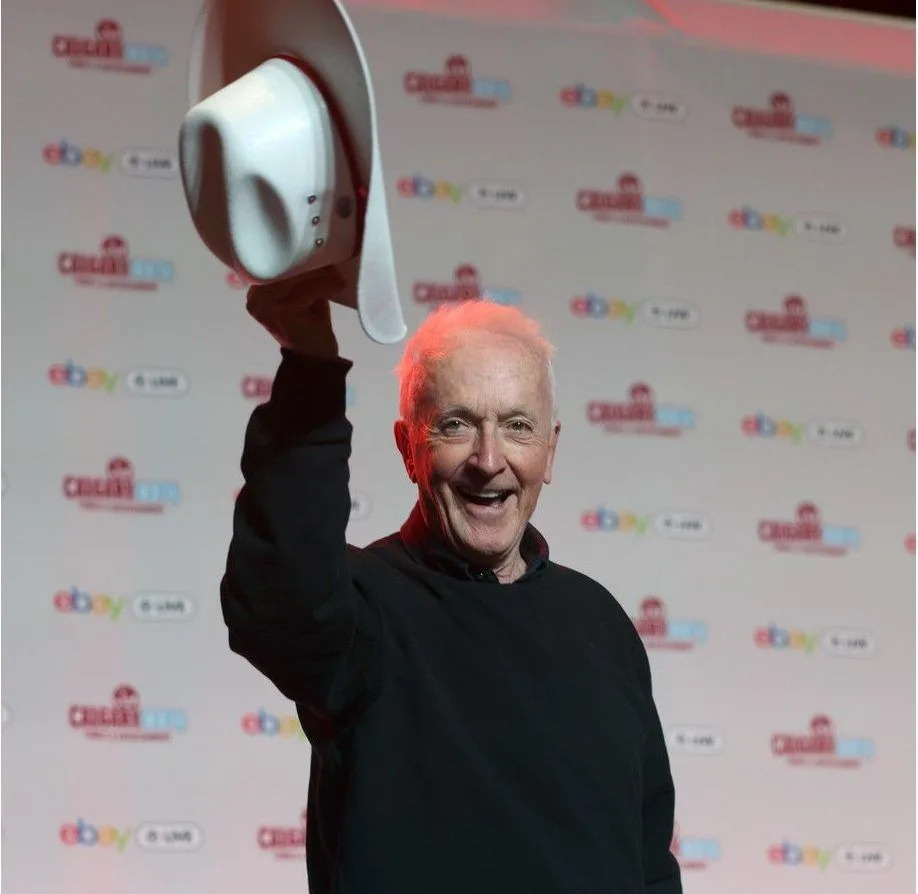 Actor Anthony Daniels famous for playing C-3PO from Star Wars during Calgary Expo on Friday.