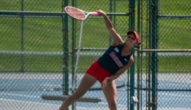 Women’s tennis finishes the regular season at home