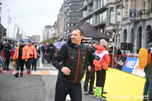 Fabian Cancellara at the 2026 Tour of Flanders