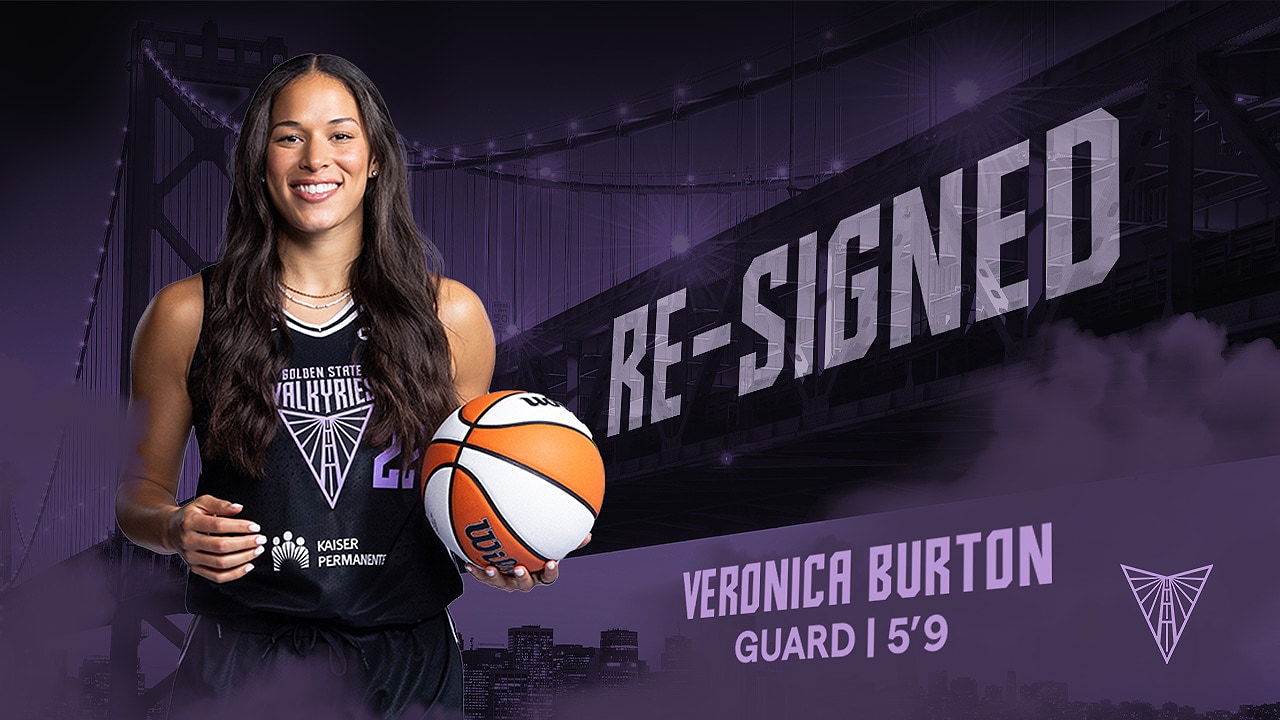 Valkyries Re-Sign Guard Veronica Burton to Multi-Year Contract