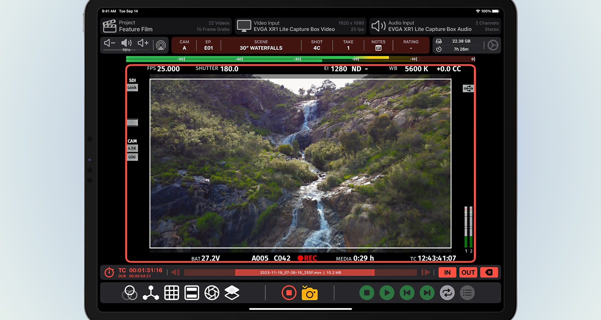 Video Assist iPad App Update Adds Canon Record Trigger, RED and Sony Venice Metadata, VTR Reports