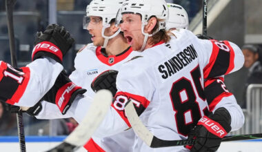 Ottawa Senators blank New York Islanders, but there's concern about captain Brady Tkachuk