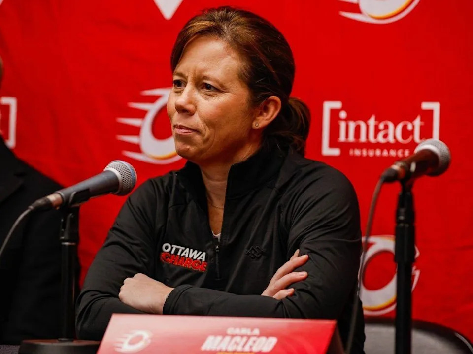  Ottawa Charge head coach Carla MacLeod.