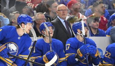 Trophy Tracker: Ruff of Sabres top choice for Adams Award as coach of year