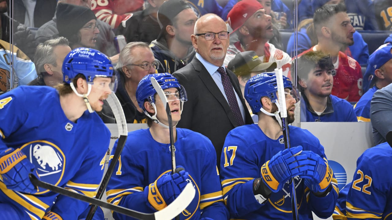 Trophy Tracker: Ruff of Sabres top choice for Adams Award as coach of year