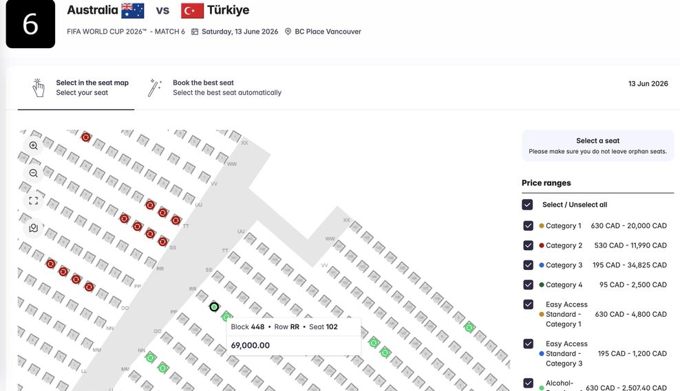 fifa world cup tickets