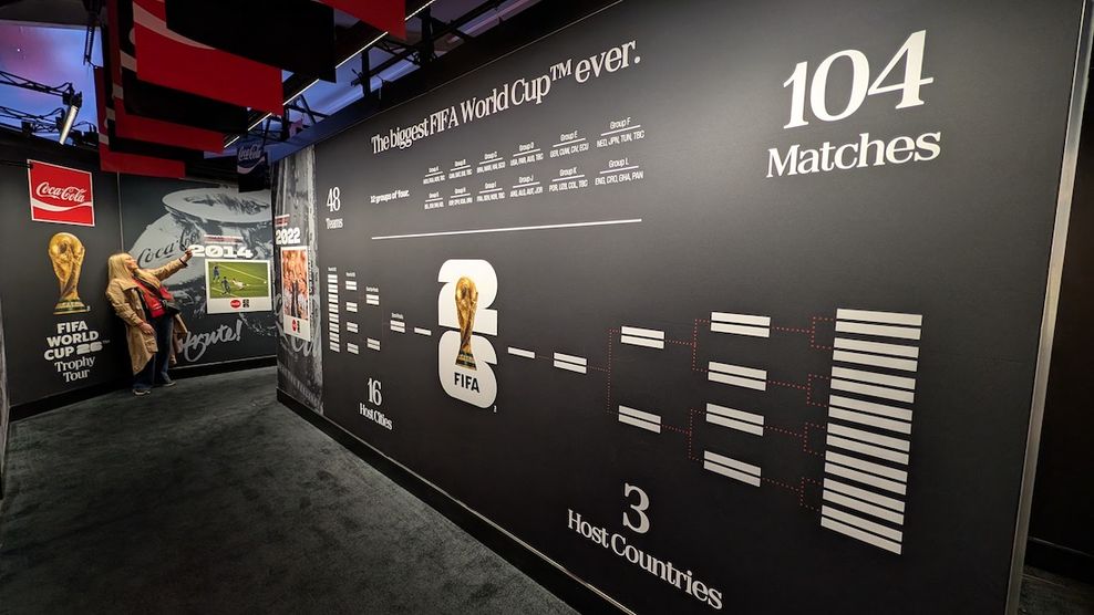 fifa world cup trophy tour coca cola vancouver