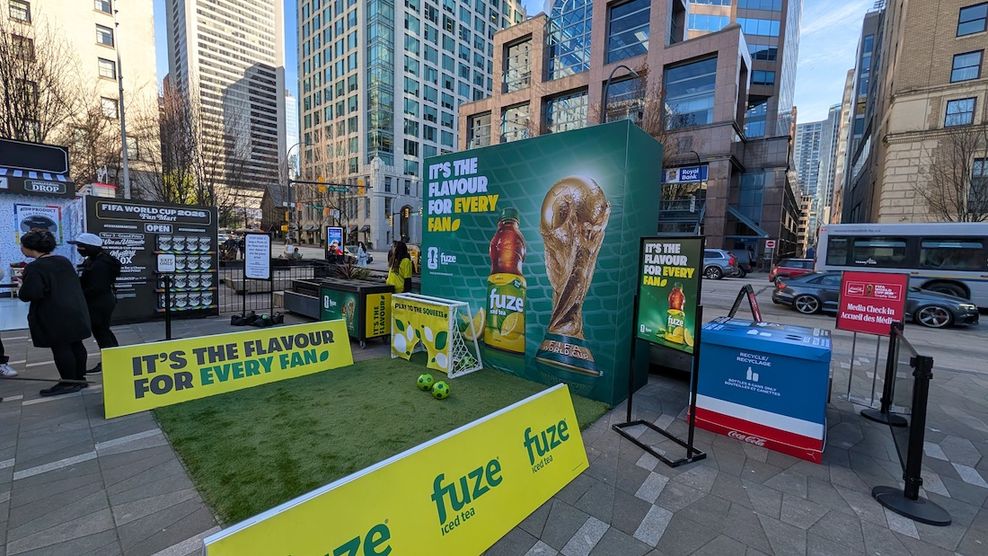 fifa world cup trophy tour coca cola vancouver