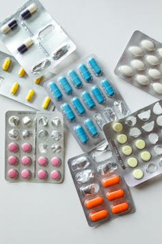 Assorted pharmaceutical pills