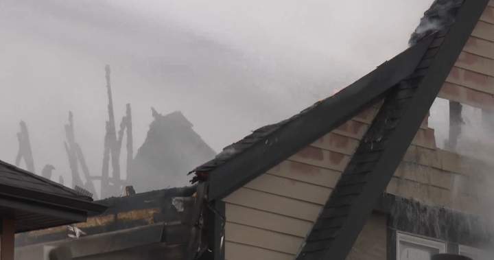 Calgary fire investigators called in following a house fire in Mahogany